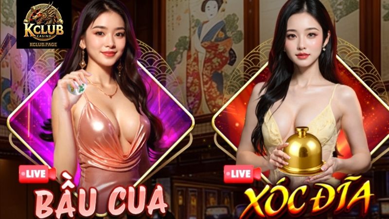 Các trò chơi phổ biến tại casino KCLUB