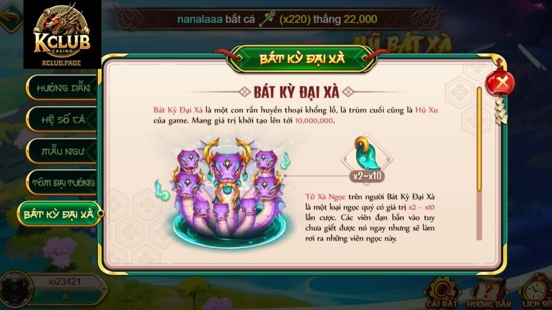 Bắn Cá KCLUB – Trải Nghiệm Bách Quỷ Dạ Hành Hấp Dẫn Cách chơi game bắn cá KCLUB Bách Quỷ Dạ Hành
