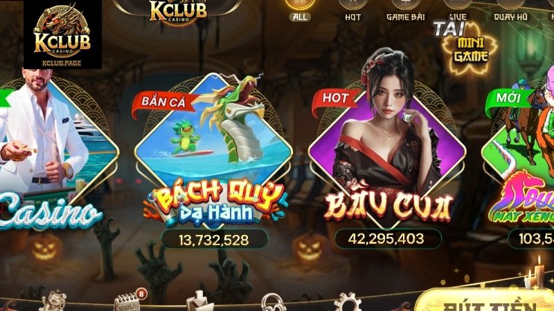 Bắn Cá KCLUB – Trải Nghiệm Bách Quỷ Dạ Hành Hấp Dẫn Cách vào game bắn cá KCLUB nhanh chóng