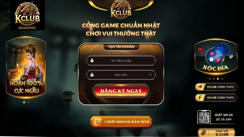 Câu hỏi thường gặp KCLUB về điều kiện tham gia cổng game 