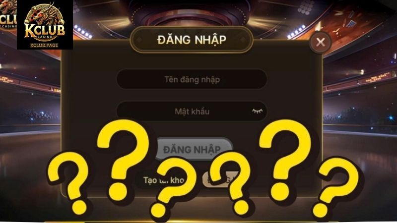 Đăng Nhập KCLUB - Thao Tác Mở Đầu Hành Trình Vào Cổng Game Điều kiện để đăng nhập KCLUB thành công
