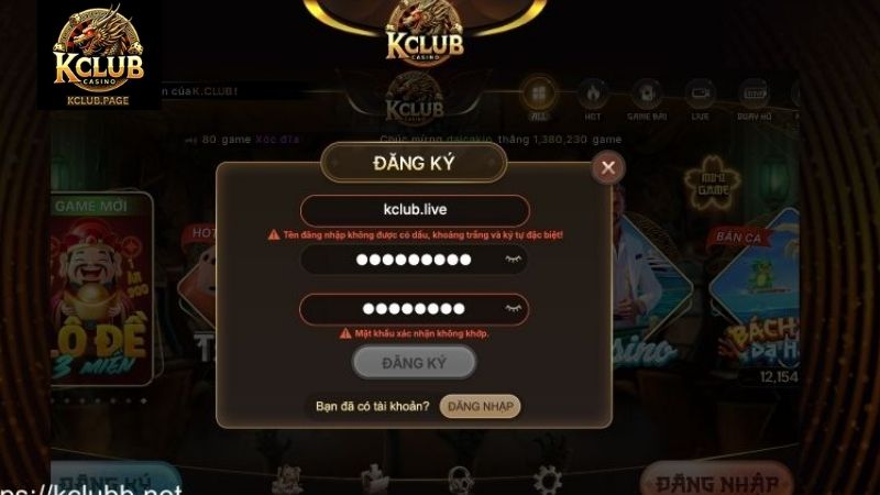 Đăng Ký KCLUB - Thao Tác Đơn Giản Trải Nghiệm An Toàn Lý do nên đăng ký KCLUB để trải nghiệm