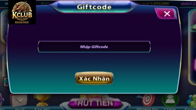 Giftcode KCLUB – Nhận Siêu Tiền Thưởng Không Tốn Phí Những Giftcode KCLUB mới nhất 2026